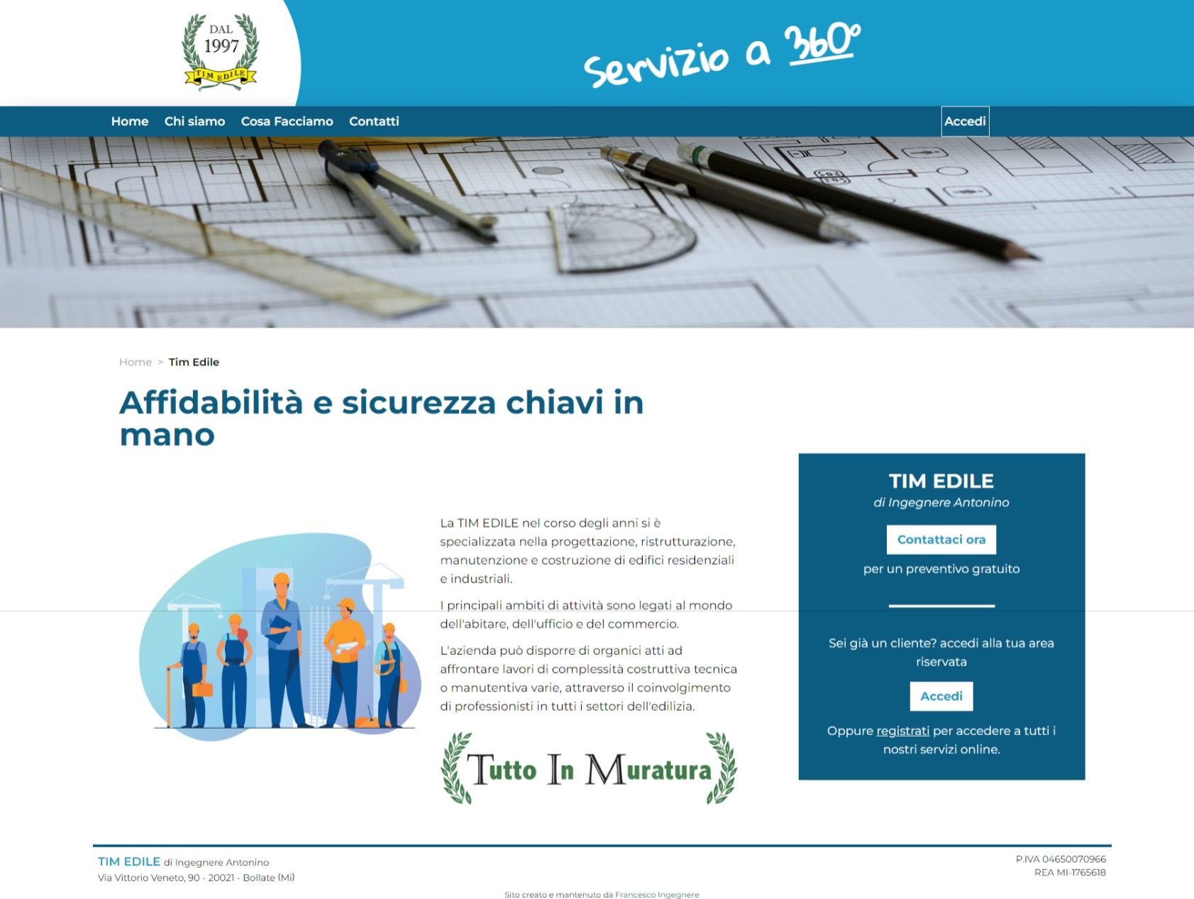 home page timedile.it